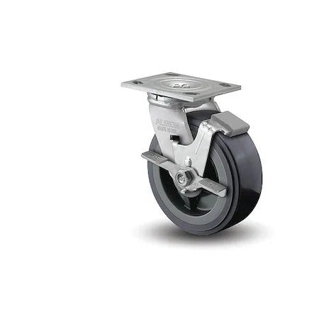Albion 16Xa08201sfba 8" X 2" Non-Marking Polyurethane Swivel Caster, Face