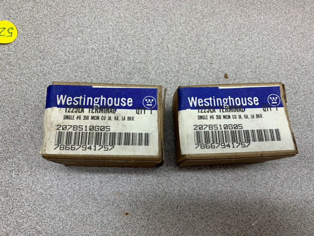 LOT OF 2 NEW IN BOX WESTINGHOUSE TERMINAL T225LA