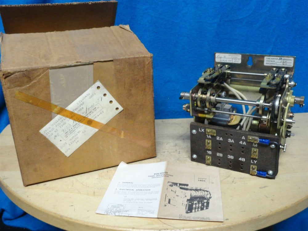 EAGLE (NEW) HO POLYFLEX TIMER 120v ~ 41 Cir, 5 Min, HO4103A6 (NEW in BOX)