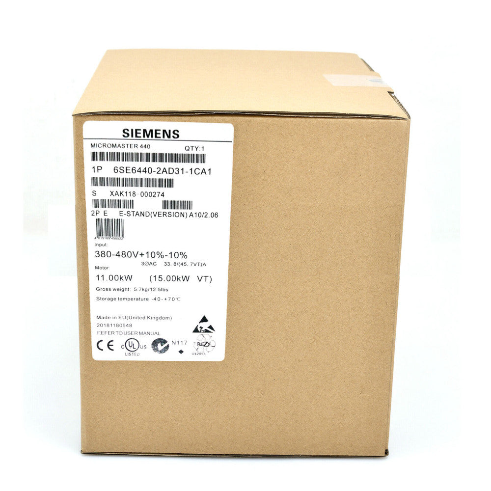 1PC New SIEMENS 6SE6440-2AD31-1CA1 Series Inverter