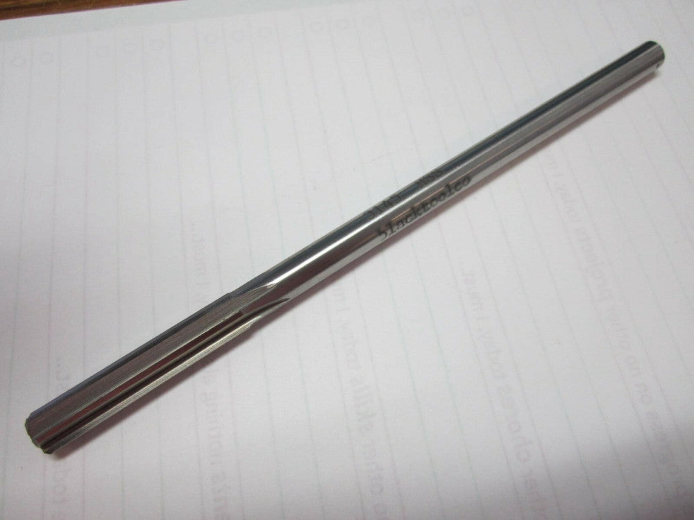 Blacktool Co. 0.3145 Dia. HSS 6 FL Straight Shank/Flute RH Chucking Reamer 