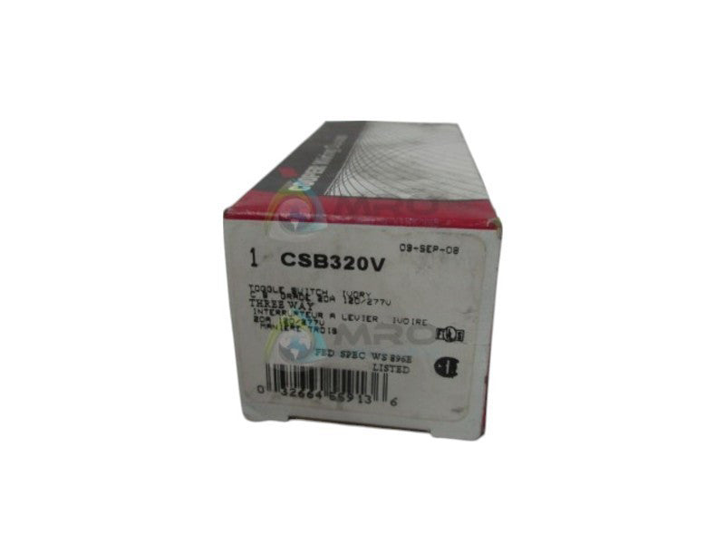 COOPER CSB320V 3-WAY TOGGLE SWTICH  NSMP