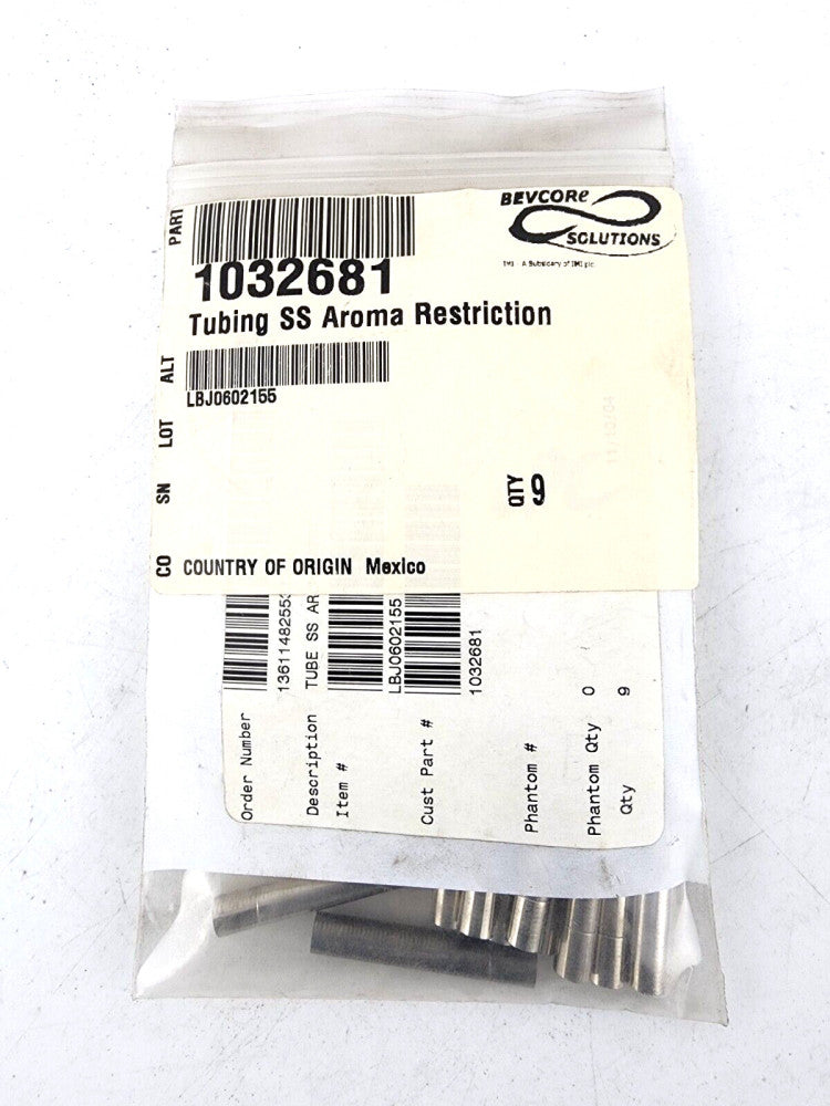 10pcs Bevcore SS Tubing Aroma Restriction 1032681