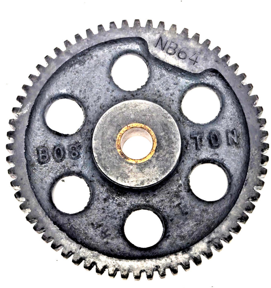 BOSTON SPUR GEAR NB64 16 DP 64 TOOTH 4.13" OD .5" ID CAST IRON