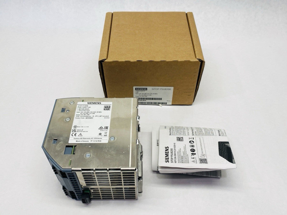 Siemens 6EP1336-3BA10 Power Supply 20A 24VDC SITOP PSU8200