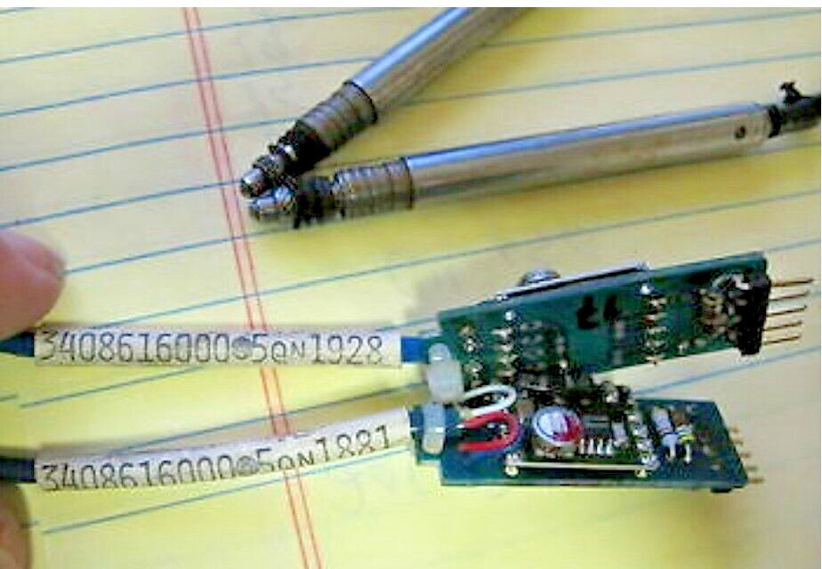 (3) Marposs Probes (2 each) A32 Pencil Probe 340861600 With Heat Transducer[OF30