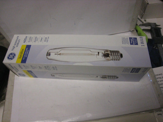 1 GE High Pressure Sodium Lucalox 400W Bulb ED18 LU400 LTP Mogul Base E39 