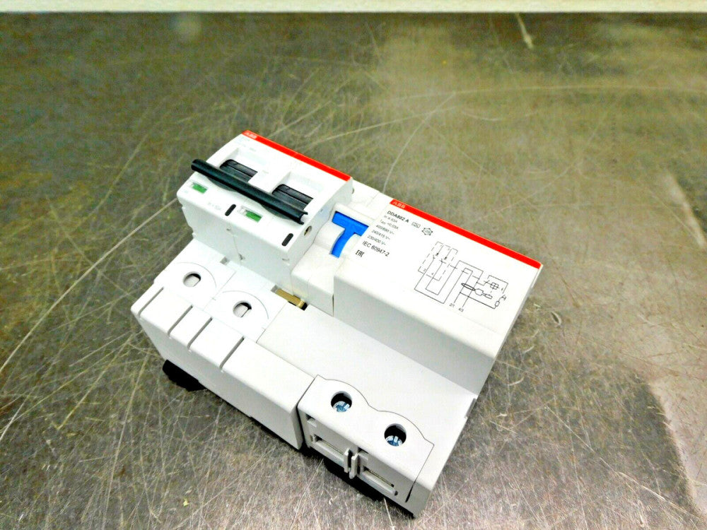 ABB DDA802A S802N RCD Block & Circuit Breaker C50 IEC 60947-2