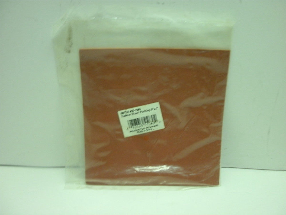 PROPLUS GIDDS 2051080 RUBBER SHEET PACKING 6" X 6" RED (1-PC) NEW IN PKG