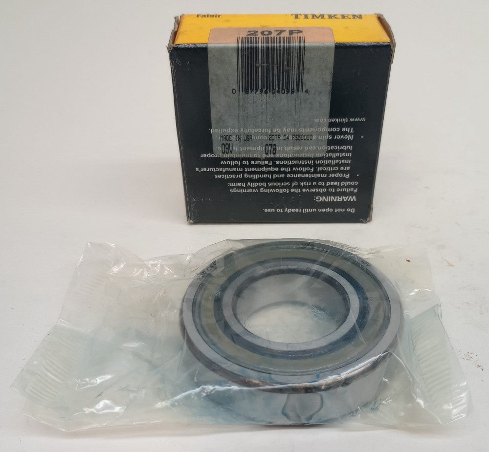 Timken 207P C4 FS50000 Ball Bearing 35mm ID X 70mm OD X 17mm Width