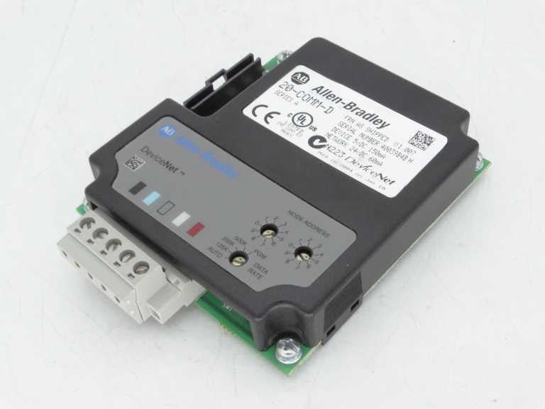 ALLEN BRADLEY 20-COMM-D SERIES A PLC MODULE