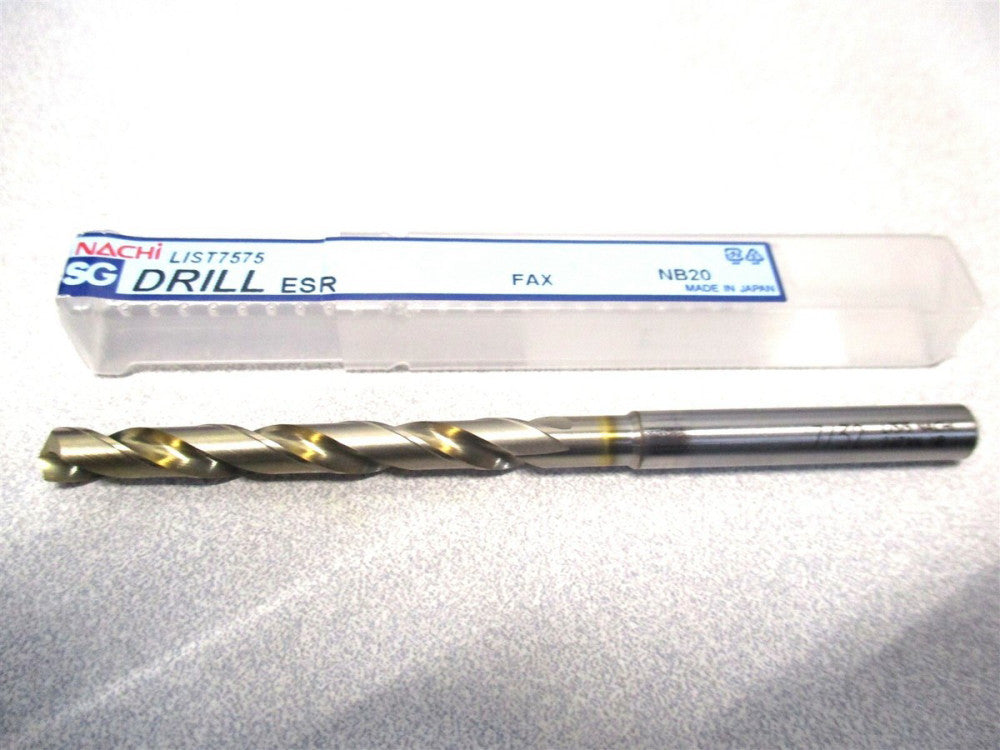Nachi (1464819) 7/32 x 3-7/8 2-Flute RH HSCO Split Point Jobbers Length Drill