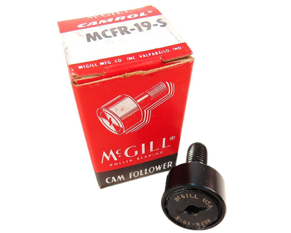 McGill MCFR-19-S Camrol Crowned Metric Cam Follower 19mm Dia NEW IN BOX
