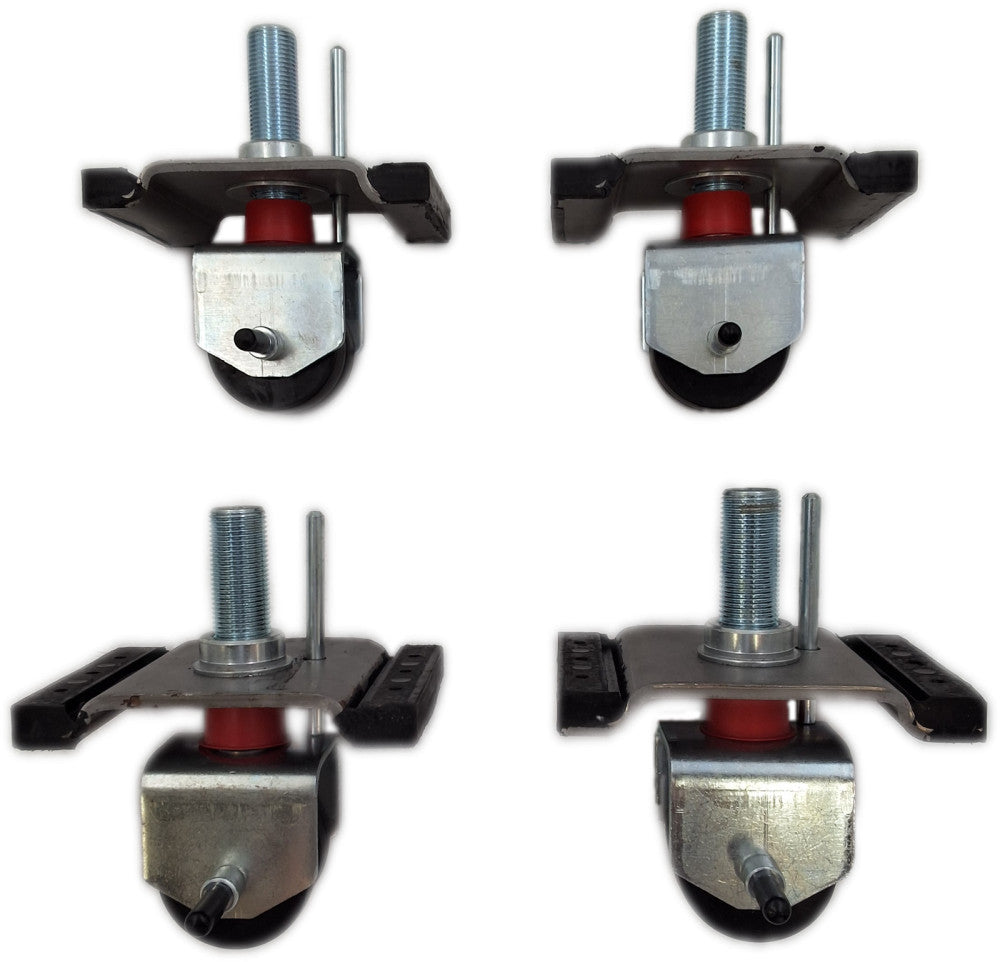 017E11670 Caster Wheels 4-Pack w/ Mounting Plates 