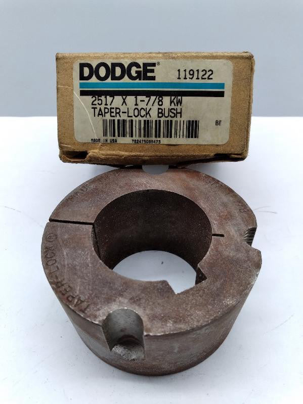 NEW Dodge 119122 Taper-Lock® Bushing 2517 X 1-7/8" Kw 