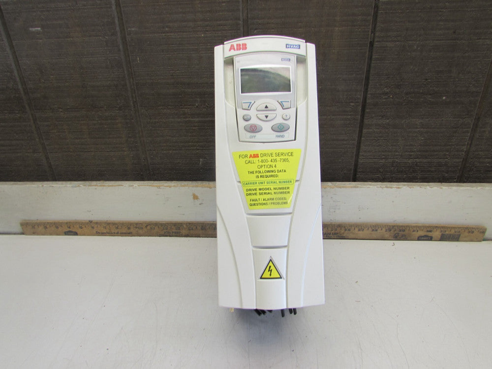 ABB ACH550-CARUH-017A-2, VFD, 1/3ph , 208-240 VAC,GOOD TAKEOUT! MAKE OFFER!