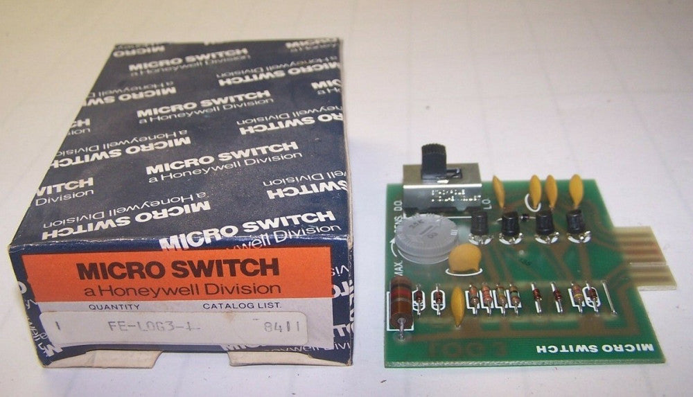 NEW HONEYWELL MICRO SWITCH PHOTO ELECTRIC SWITCH SENSOR  FE-LOG3-1