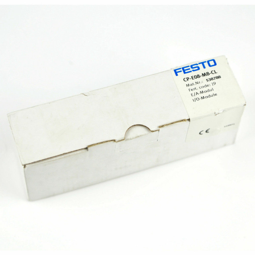 New In Box FESTO CP-E08-M8-CL 538788 I/O Module