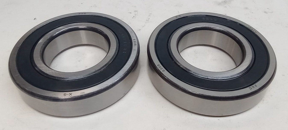 FAG 6208-2RSR Ball Bearing Deep Groove 40X80X18mm Double Sealed (Pack of 2)