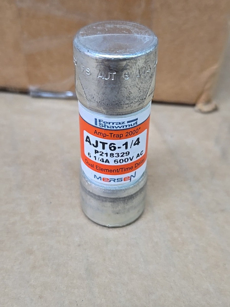 1) New Old Stock MERSEN AJT6-1/4 AJT614 