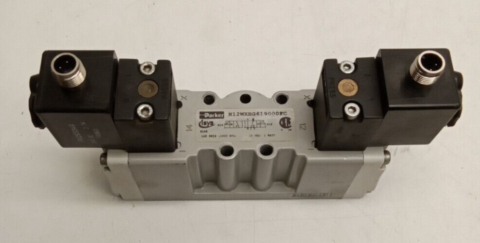 Parker H12WXBG619000FC 24 V Solenoid Valve 