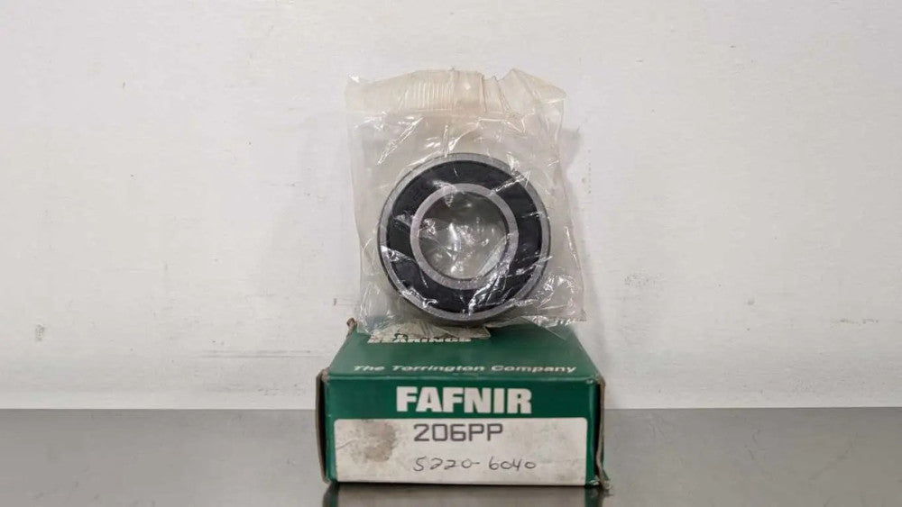 Fafnir 206PP Deep Groove Ball Bearing 30mm ID 62mm OD 16mm Wide