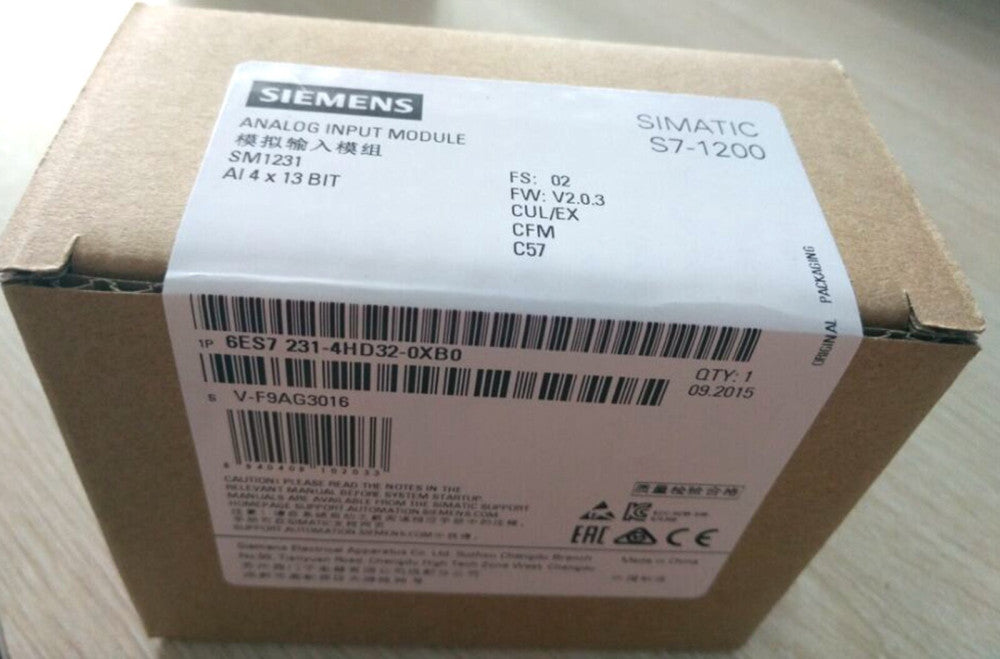 One Brand New SIEMENS 6ES7 231-4HD32-0XB0 6ES7231-4HD32-0XB0 Analog Input Module
