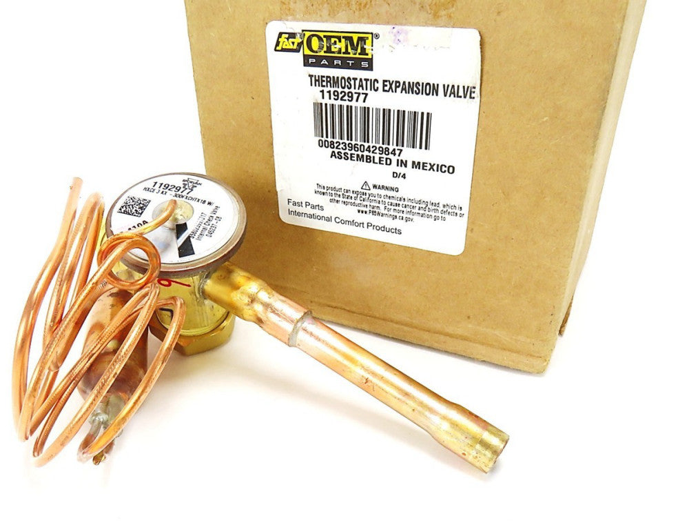 International Comfort Products 1192977 R410A Sporlan Thermal Expansion Valve NIB
