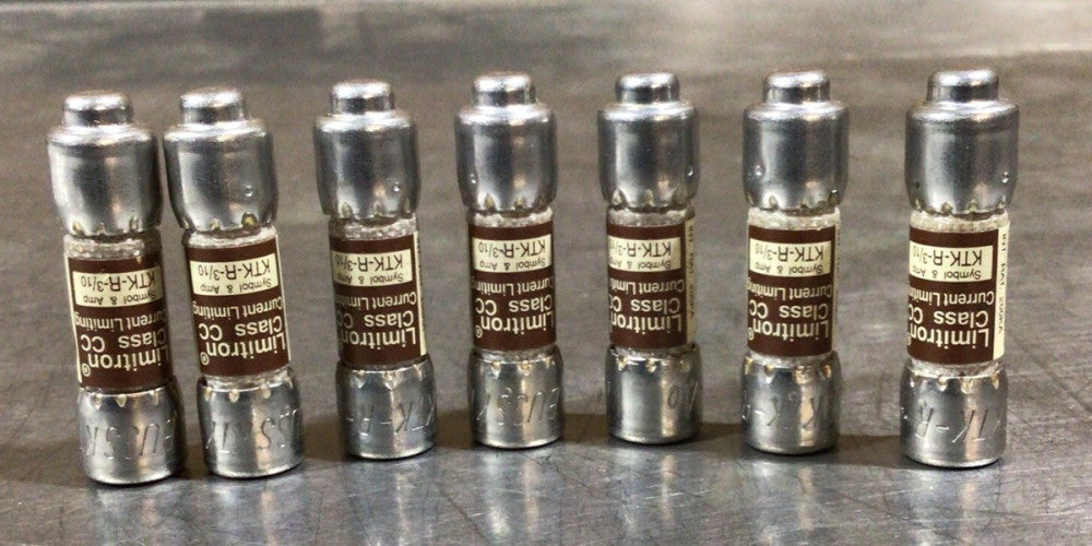 Lot Of 7, Bussmann Limitron KTK-R-3/10 Fuses