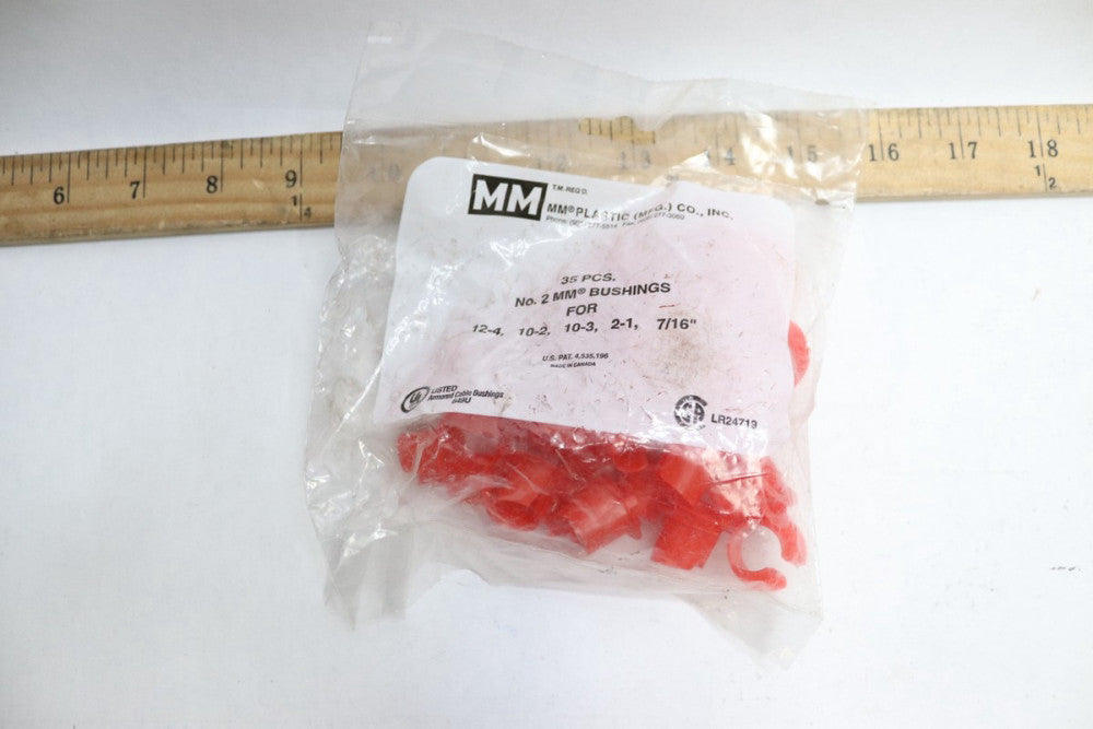 (35-Pk) MM Anti-Short Bushing Plastic
