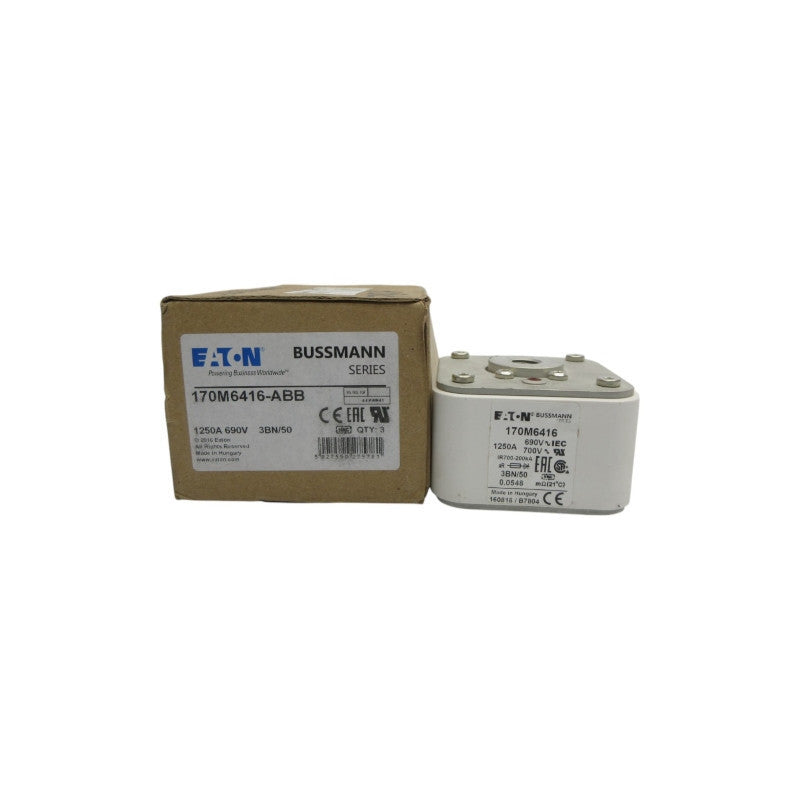 EATON 170M6416 690V 1250A (PKG OF 3) NSMP