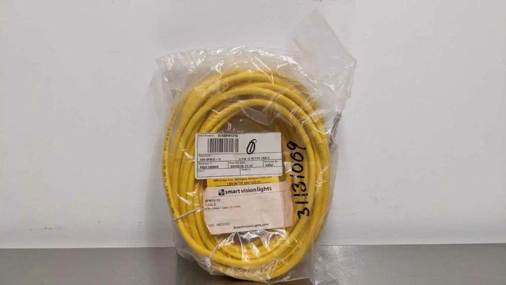 Turck RKC 4.5T-10/CS14274 SVS5PM1210 5 Pin 10 Meter Cable U2-22254 SVS 5PM12-10