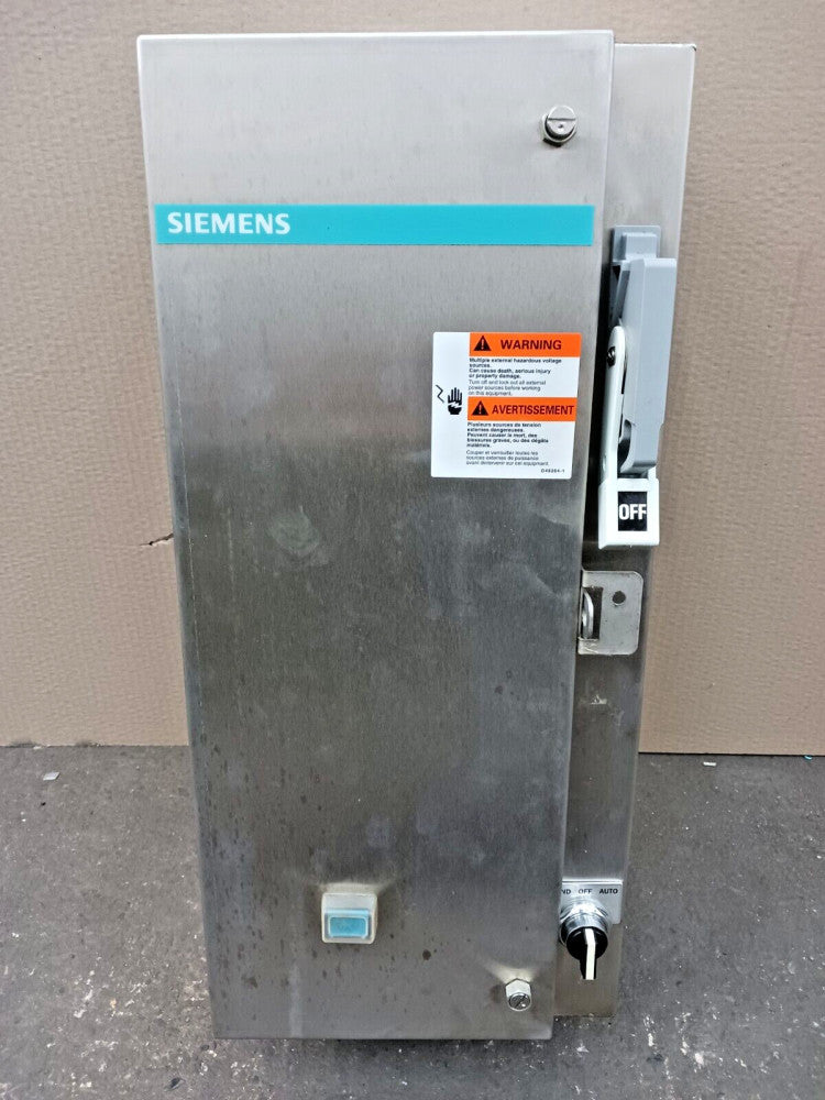 New Furnas Size 0 SS Fusible Combination Motor Starter  2HP 1PH 14CS+12A