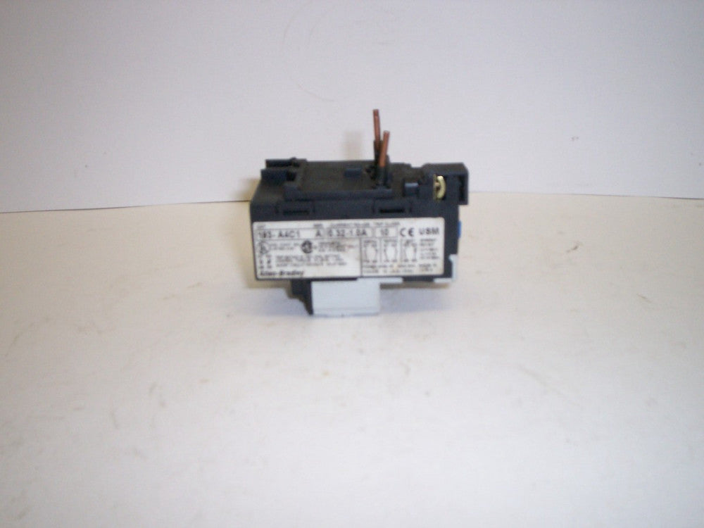 ALLEN BRADLEY 193-A4C1 SERIES A OVERLOAD RELAY 0.32-1.0A TRIP CLASS 10