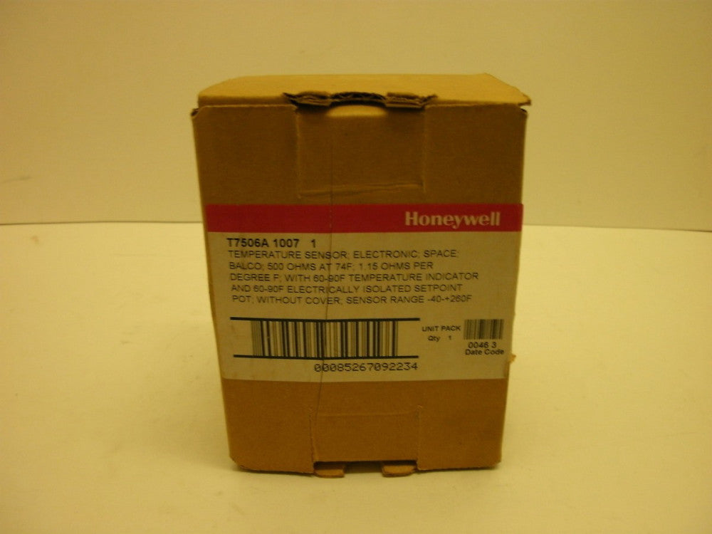 HONEYWELL T7506A-1007-1 TEMPERATURE SENSOR ELECTRONIC -40-+260F NEW IN BOX