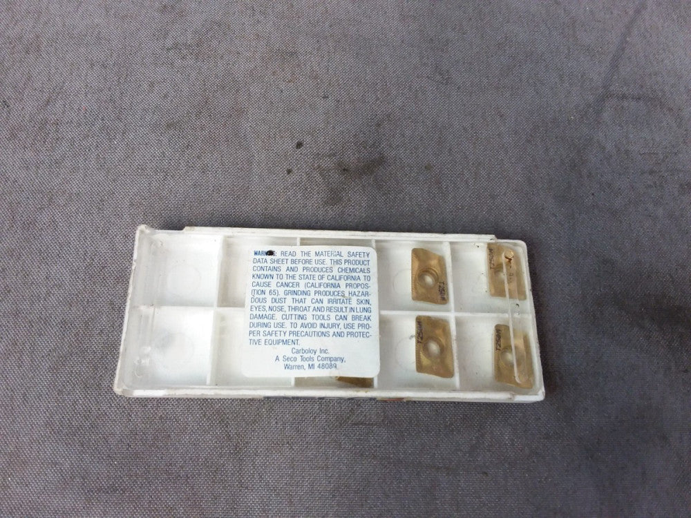 Seco Mill Milling Carbide Insert  XOMX XOMX120408TR-ME08 T250M  - 7 Pieces