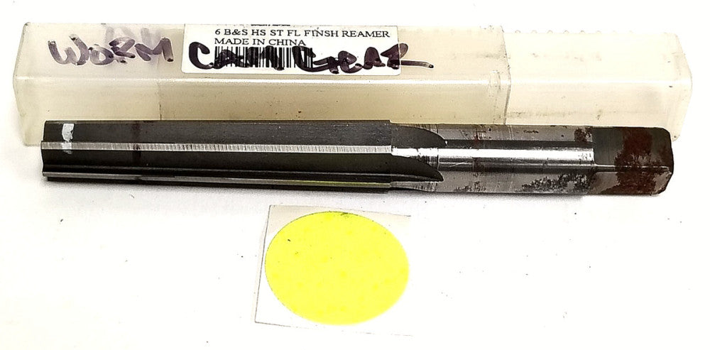 PROCUT 9/16" TAPERING REAMER 6 FLUTE 3" FLUTE LENGTH 5-1/2" OAL HSS