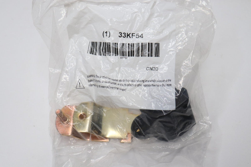 Vibration-Dampening Strut Clamp Zinc-Plated Steel 33KF54 For 1-1/4" Copper Tube