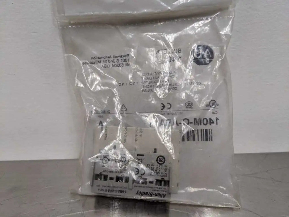 Allen-Bradley 140M-C-AFA11 Auxiliary Contact 1NO 1NC