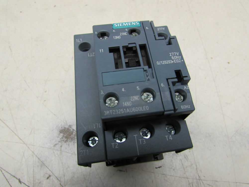 SIEMENS 3RT2325-1AU60-0LE0 30A 4POLE 277V NEW SURPLUS NO BOX MAKE OFFER !!
