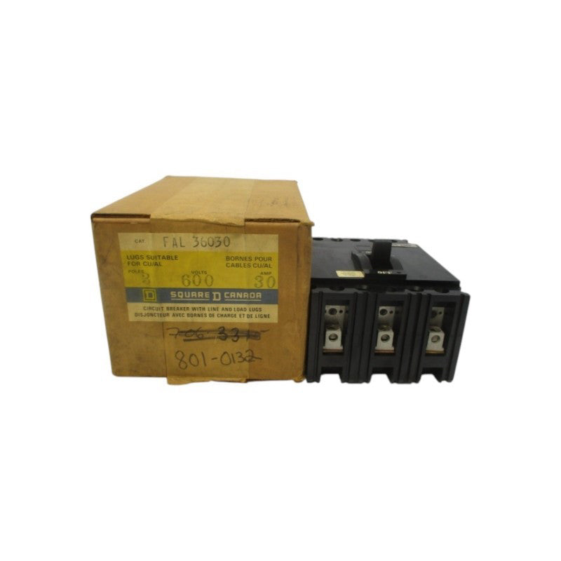 SQUARE D FAL36030 600V 30A NSMP