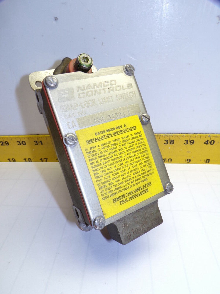 NAMCO SNAP-LOCK LIMIT SWITCH 1" ENTRY  EA180-31303