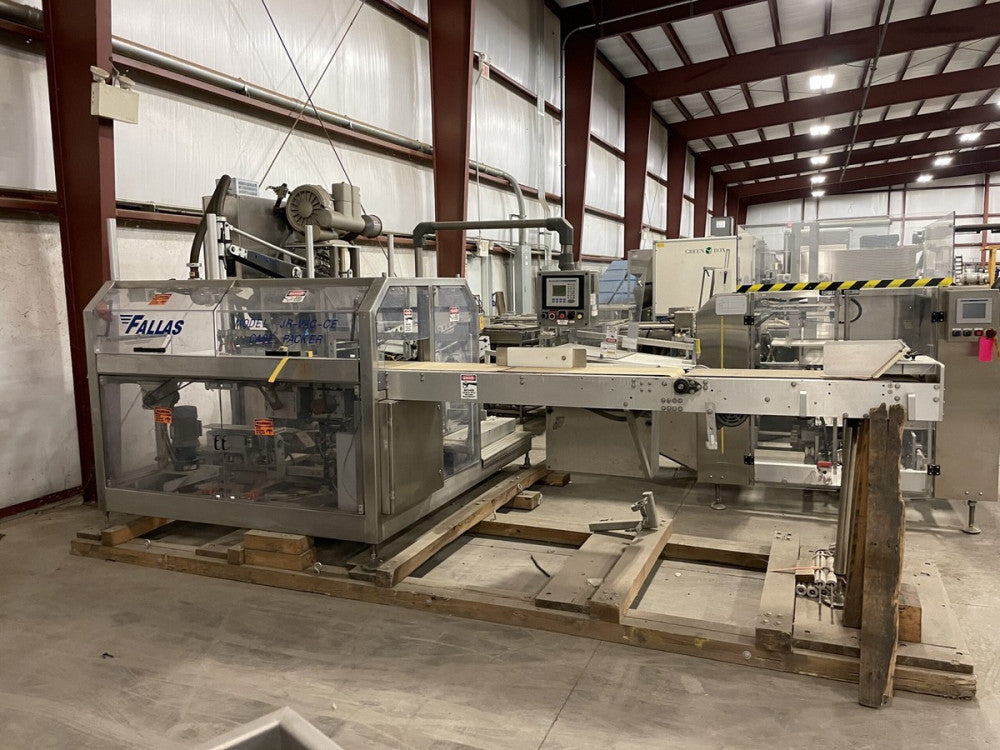 FALLAS JR-VAC-CE Robotic Case Erector / Packer 10-22” L x 6-14” W x 4-11” H