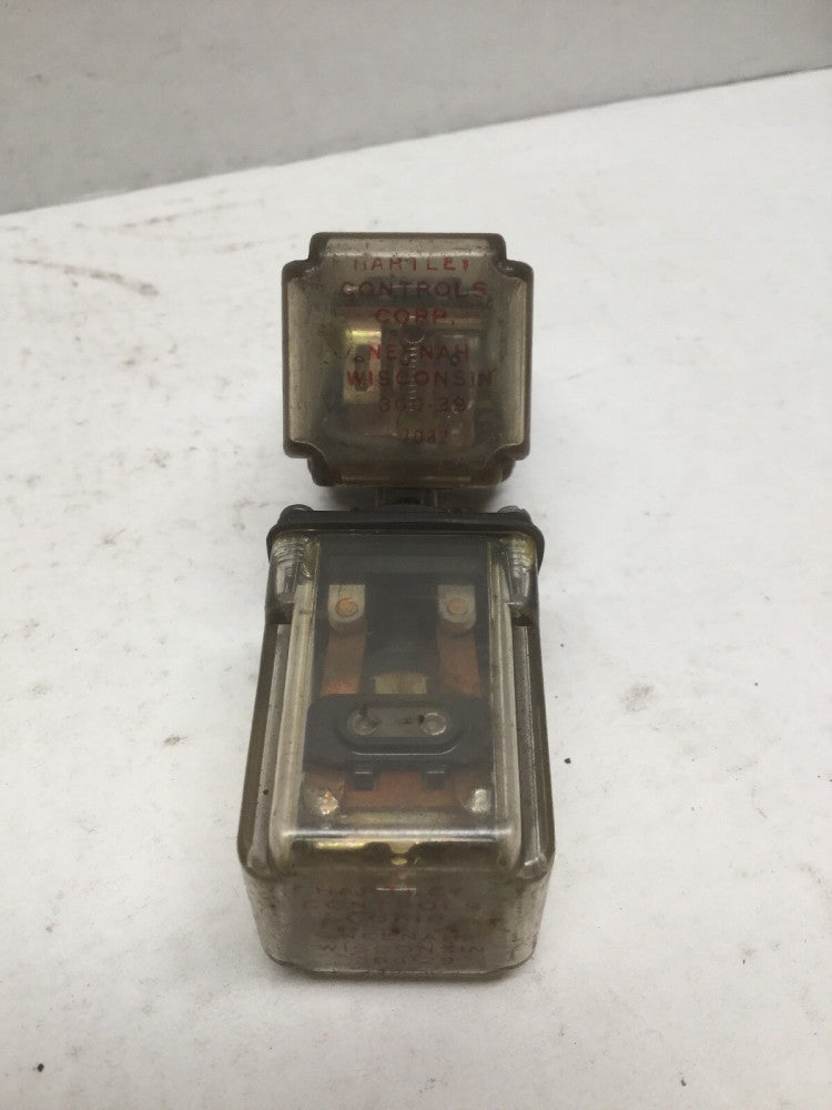 Hartley Controls 300-29 7033 & 7032 Cube Relay 8 Pin (2 Relays)