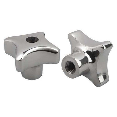 Kipp K0146.4050102 Palm Grip, Din 6335, D=M10 D1= 50 H=34, Style D, Tapped And