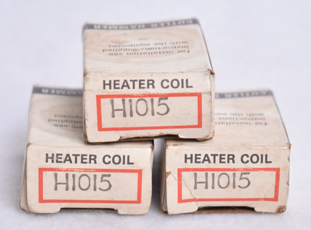 3 Count Cutler-Hammer Overload Relay Heater Elements  H1015