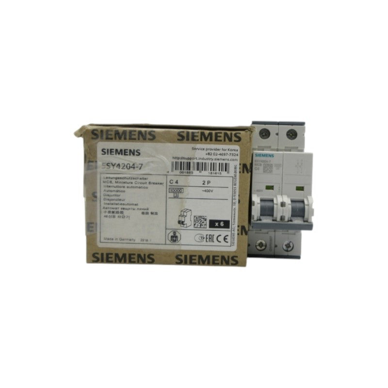 SIEMENS 5SY4204-7 400V 4A (PKG OF 6) NSMP