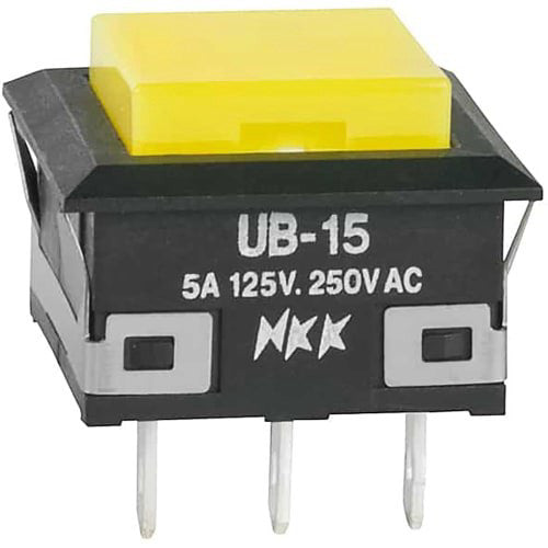 1pc NKK SWITCHES OF AMERICA UB15KKW01N-E