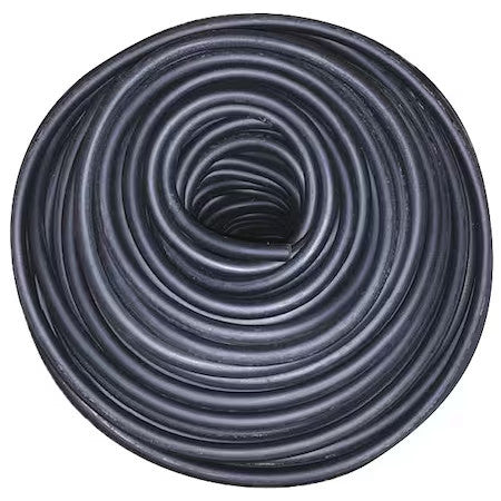 Zoro Select 933043703 Bungee Cord Roll,1/2" W,Black