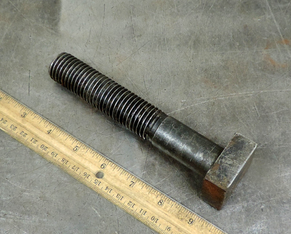 Industrial Paperweight Square Head Bolt Paper Weight Steampunk 6"x 1" SAE